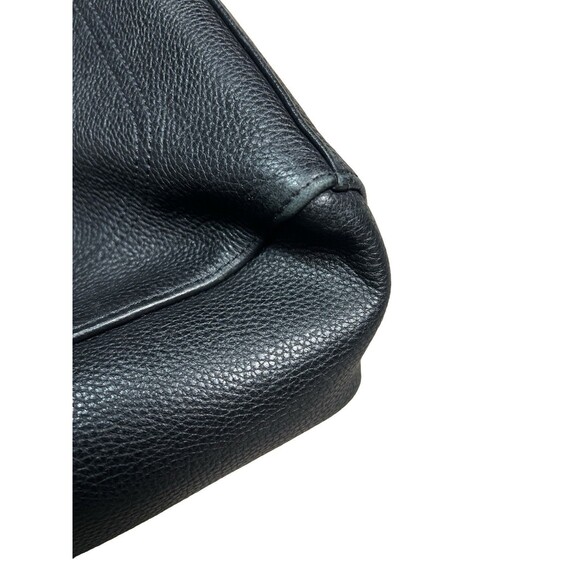 Coach Penelope Black Pebbled Leather 9x12x5” Hand Bag PurseTurn-Lock - Picture 16 of 16